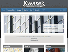 Tablet Screenshot of kwasekcre.com